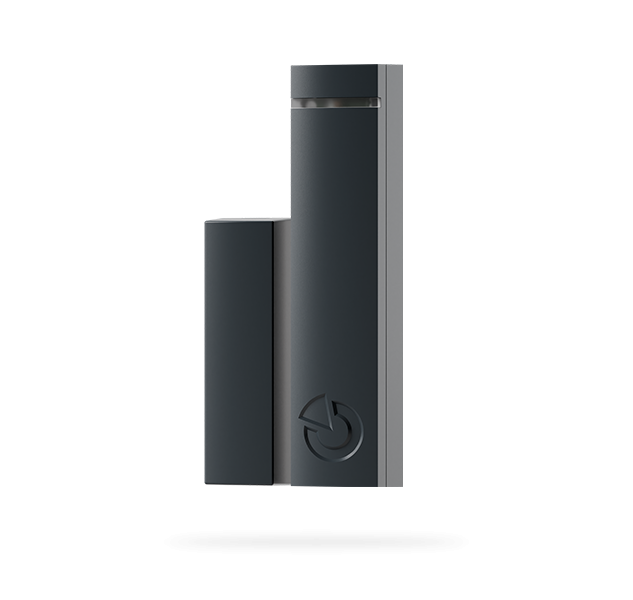 JA-113M-AN Przewodowy czujnik kontaktronowy BUS z funkcja rozpoznawania zewnętrzych pół magnetycznych (antracytowy)