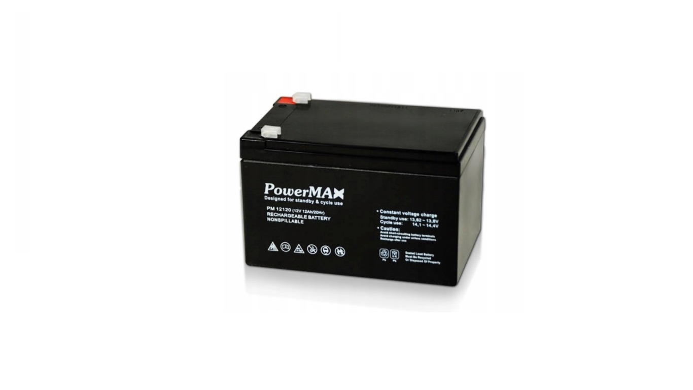 PM12120 Akumulator 12V 12Ah POWERMAX