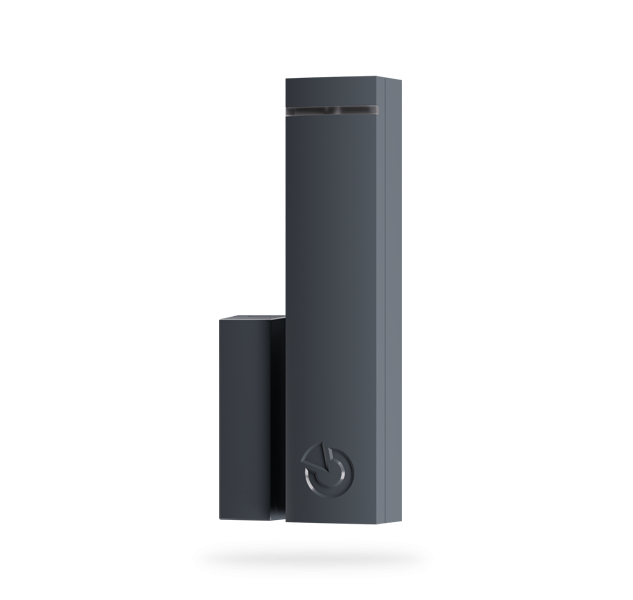 JA-150M-AN Bezprzewodowy czujnik otwarcia z funkcją transmitera w kolorze antracytowym