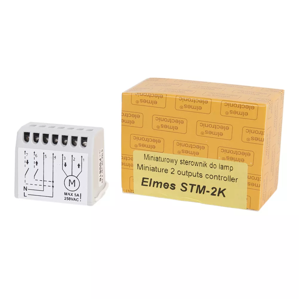 Uniwersalny dwukanałowy sterownik radiowy 230V