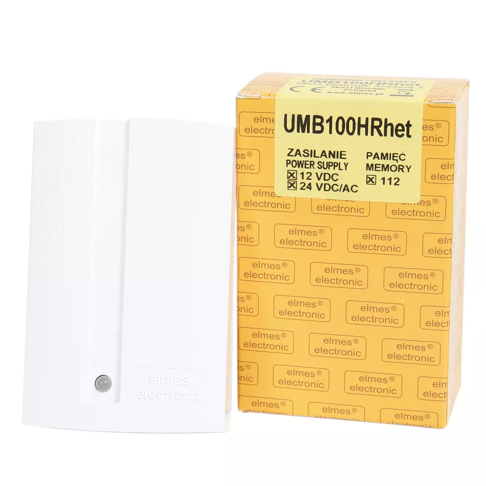 UMB100HRHET Odbiornik 1-kanałowy, zasilanie 12-24VAC/DC
