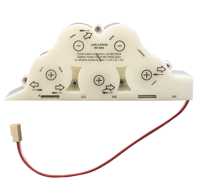 BH-80A Pojemnik na baterie R14 do sygnalizatora JA-80A i JA-180A