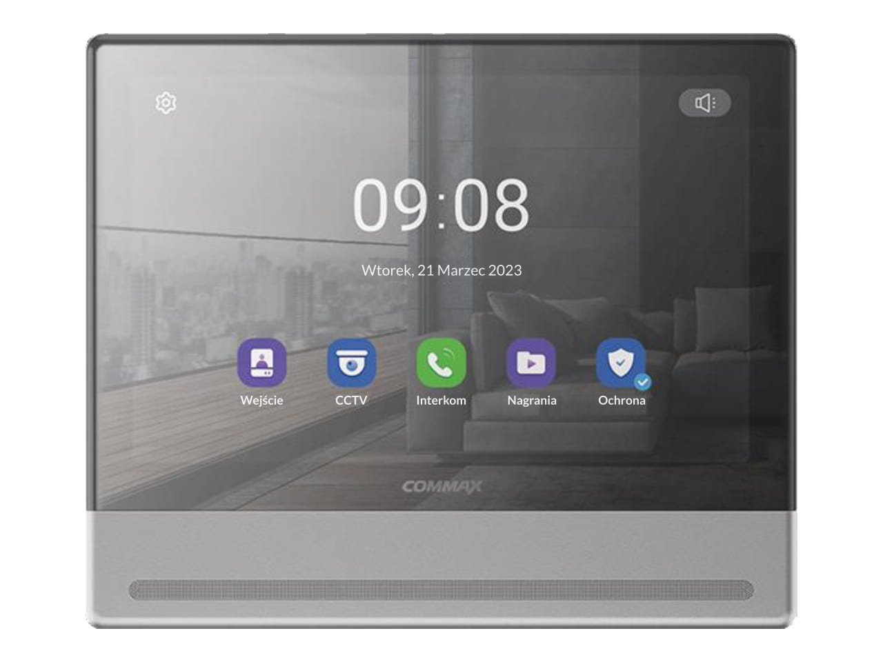 CDV-1004QT NEO SILVER Monitor 10,1