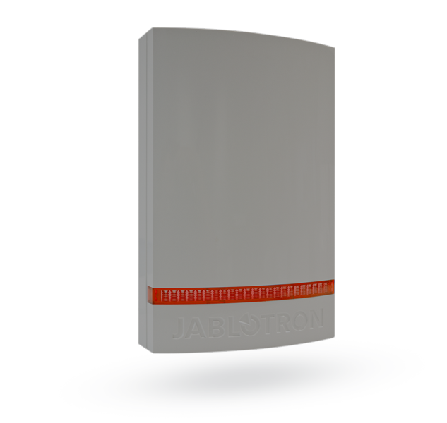JA-1X1A-C-GR Pokrywa przednia SZARA sygnalizatora, czerwone światło (logo Jablotron)