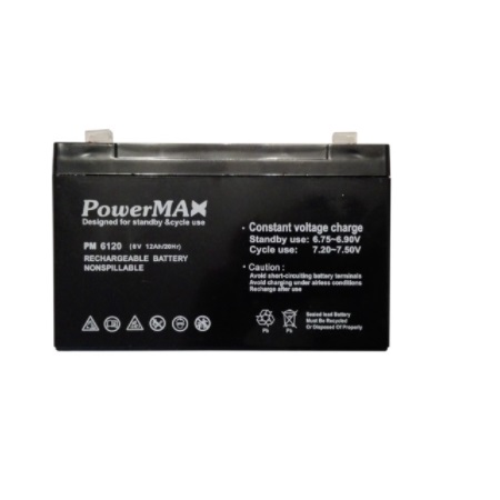 PM6120 Akumulator 6V 12Ah POWERMAX