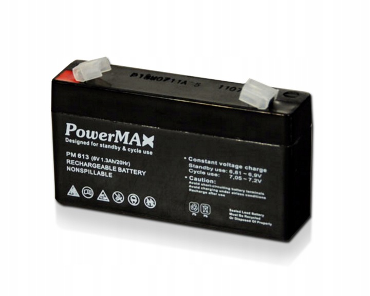 PM613 Akumulator 6V 1,3Ah POWERMAX