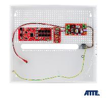 IPUPS-8-20-H ATTE Zestaw buforowy do 8 kamer IP w obudowie wewnętrznej switch PoE 10/100Mbps 8xPoE + 2xGigabit Uplink