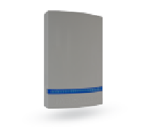 JA-1X1A-C-GR-B Pokrywa przednia SZARA sygnalizatora, niebieskie światło