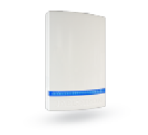 JA-1X1A-C-WH-B Pokrywa przednia BIAŁA sygnalizatora, niebieskie światło