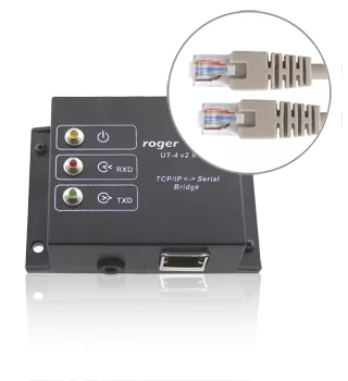 UT-4 Interfejs RS232/RS485/RS422-Ethernet do systemu RACS