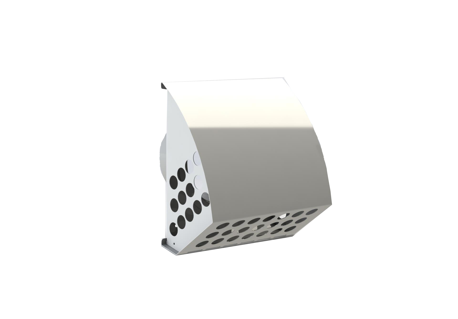 VZ_FBX_SANI Skrzynka elewacyjna Ø 150mm, ocynkowana