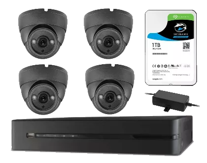 1. RMH-0425EU-K + 4x AHDMX-2020 + ST1000VX005 + PSD12030