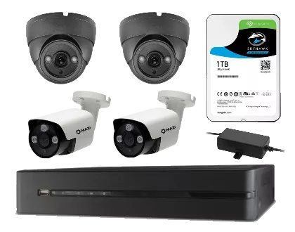 2. RMH-0425EU-K + 2x AHDMX-2020 + 2x TWN-23SMIR + ST1000VX005 + PSD12030