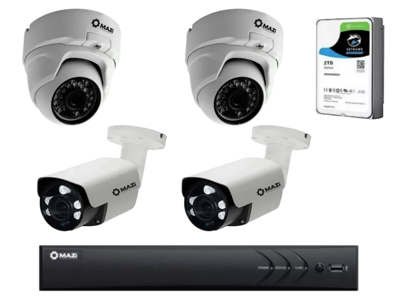 3. INVR-04ALPOE + 2x ivn-41ir + 2x iwn-43VR + ST2000VX008