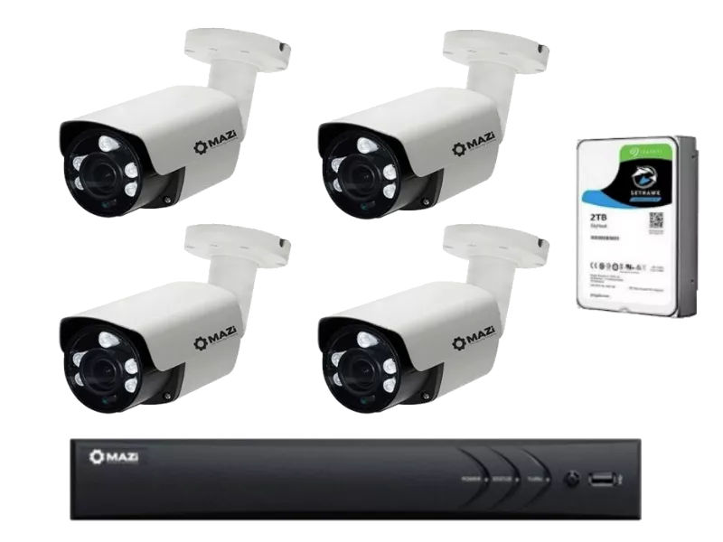 4. IMVR-04QPOE + 4x iwn-43VR + ST2000VX008