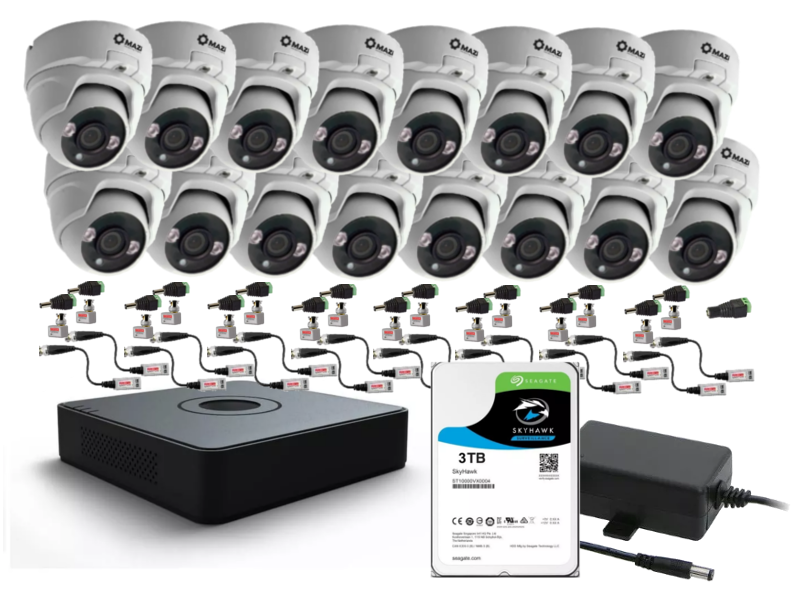 SH-16200A5N-5L + 16x TVN-21SMIR4