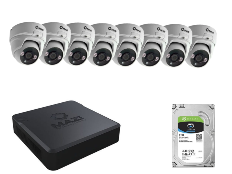 5. IMVR-08QPOE + 8x IVN-41IR + ST4000VX007